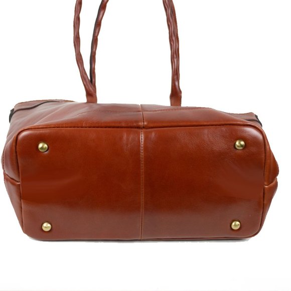 Patricia Nash Convertible Leather Mallory Tote - Picture 10 of 14